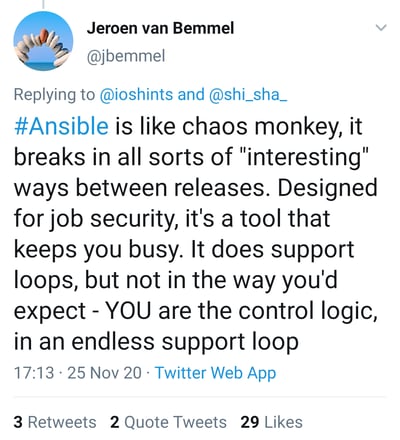 tweet-ansible